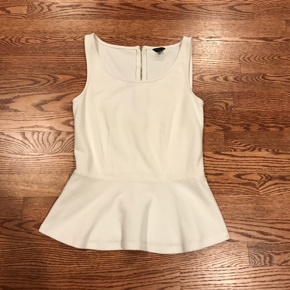 Ann Taylor Peplum Top